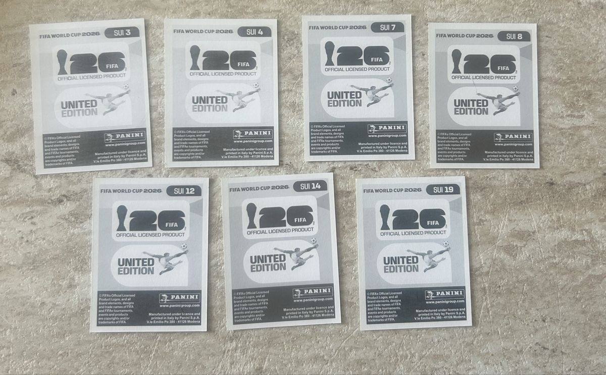 Panini Carte collezionabili: SUI - Schweiz - Panini WM Sticker – Nuovo (secondo la descrizione) da Frauenfeld venduto da lm_11 1
