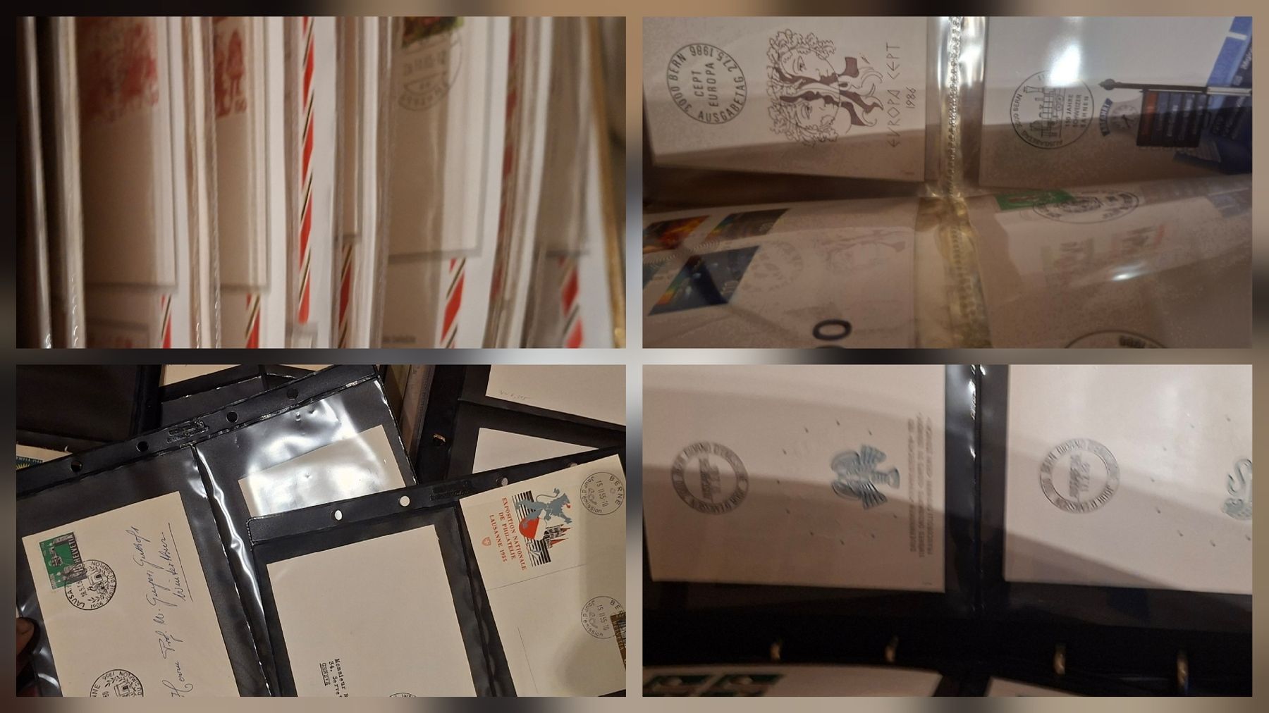 Tutti i francobolli: 8 Alben FDC / Briefe  – Usato da Balgach venduto da SIMEON27 1
