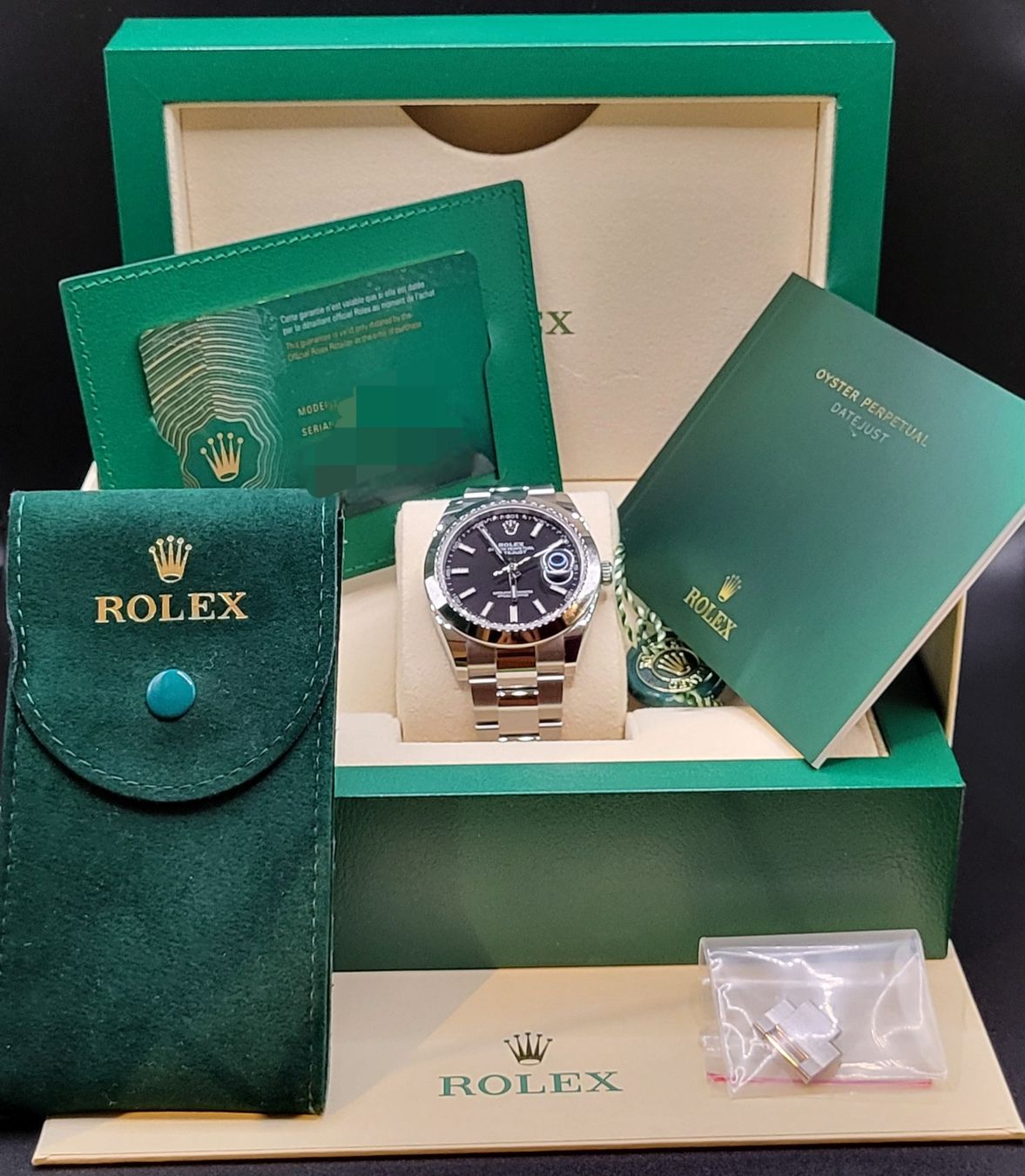 Rolex Montres: Rolex Datejust 41 | Ref. 126300 | Schwarz | Fullset – D'occasion à Zug par Mandria_n88n 2