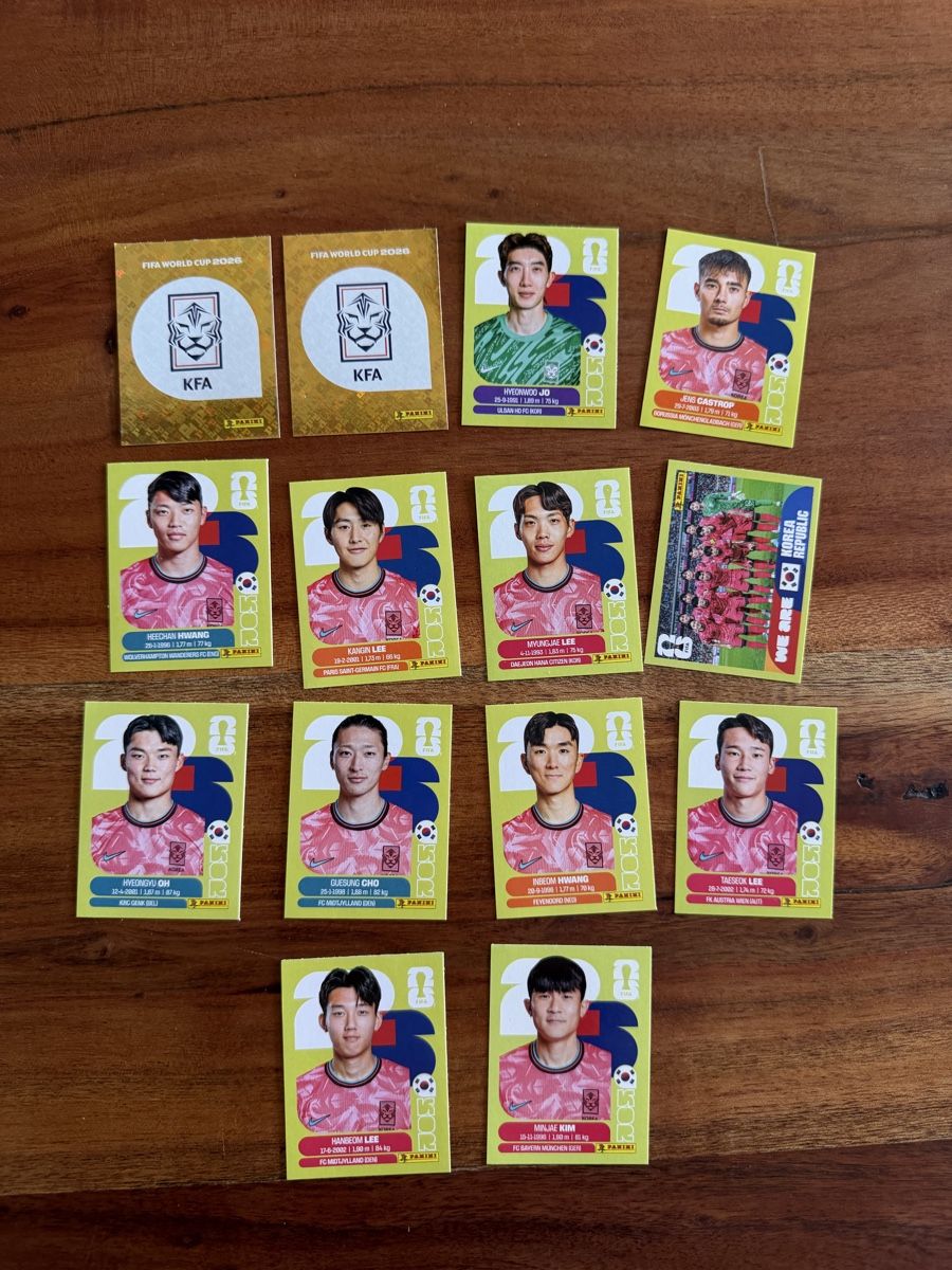 Panini Cartes à collectionner: Panini WM 2026 KOR – Neuf (Voir description) à Kriens par MaBl48
