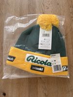 Reusch Mütze Ricola swissski grün gelb Grösse 58 neu