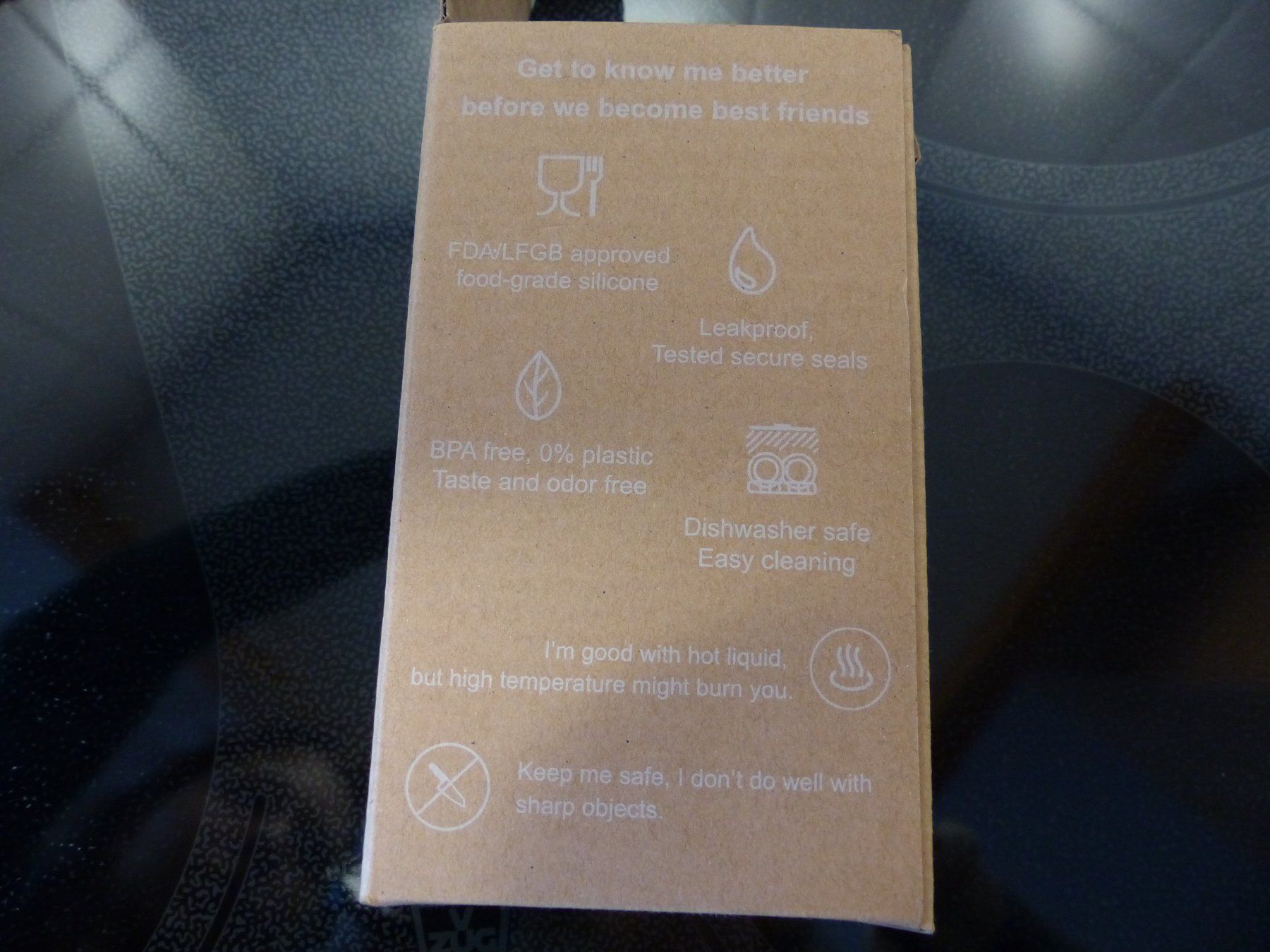 Borracce & Thermos: Faltbare Trinkflasche QUE; ohne BPA (NEU!) – Nuovo (secondo la descrizione) da Ostermundigen venduto da Phoenix64 4