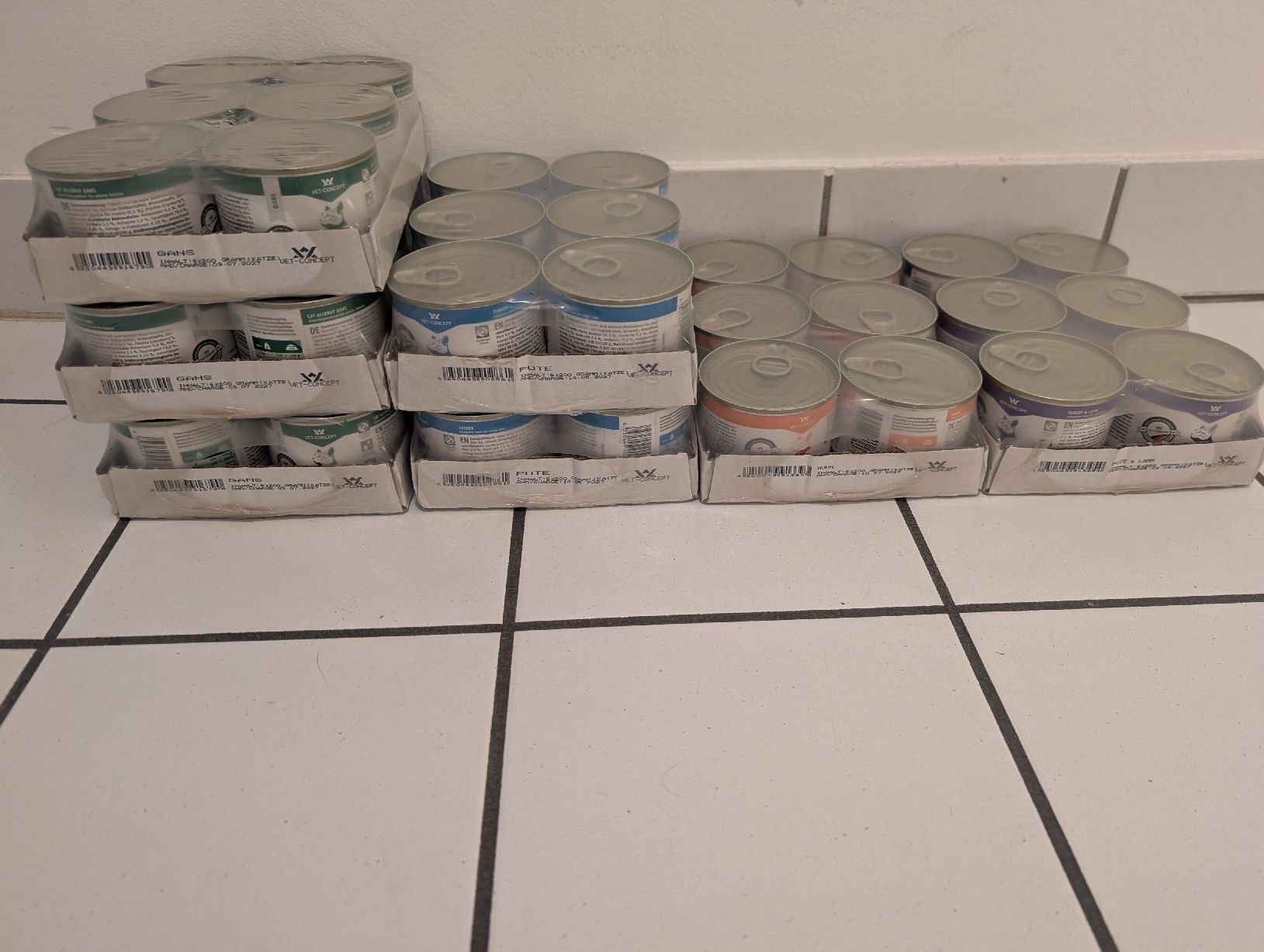 Futter: vetconcept Katzenfutter – Neu und originalverpackt aus Malters von LUYV