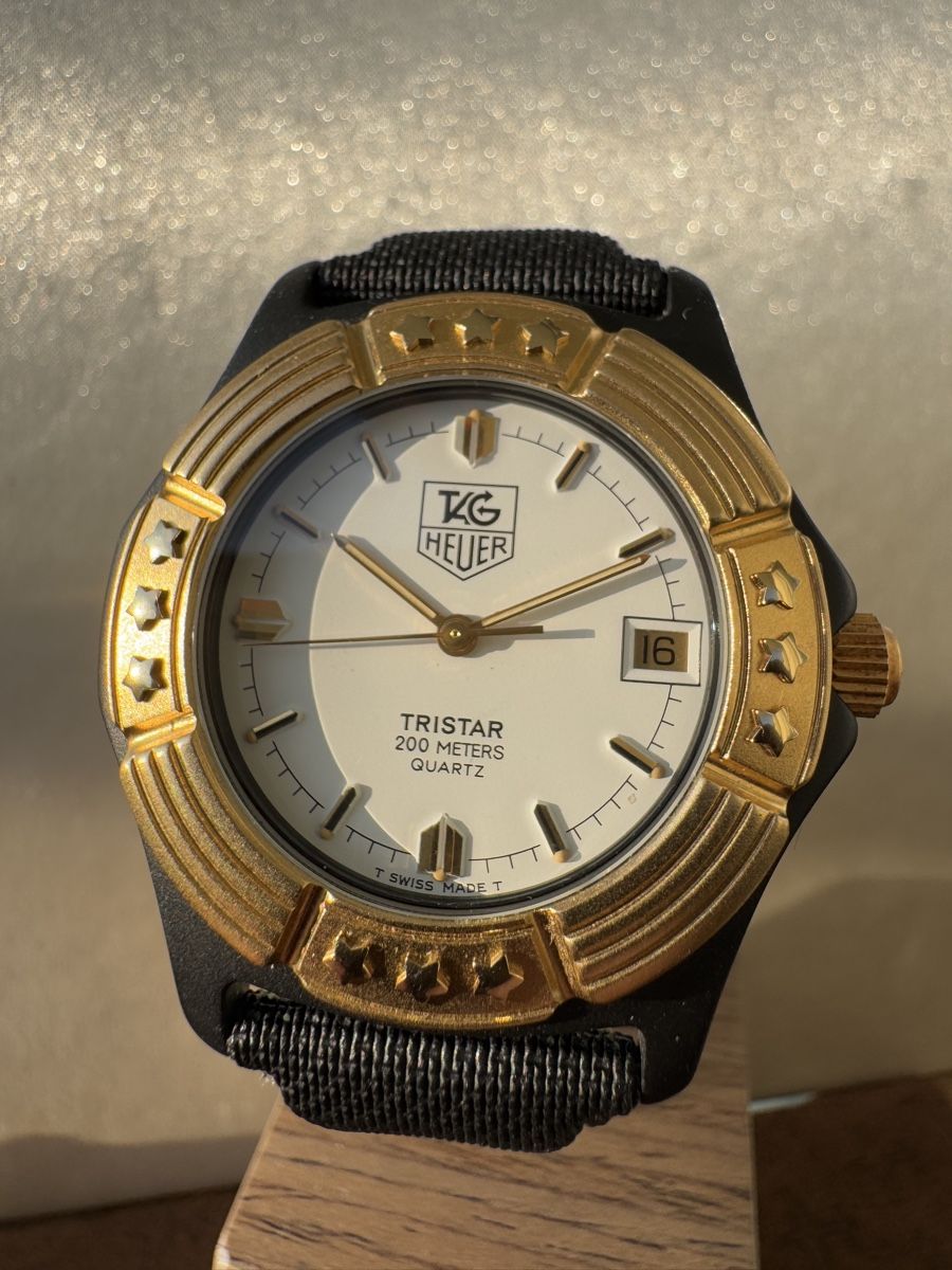 Tag Heuer Orologi: TAG Heuer Tristar 200m Vintage von ca. 1980 – Usato da Zollikofen venduto da Comcast 8