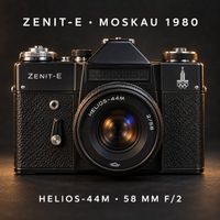 Zenit-E Olympia Moskau 1980 – Helios-44M 58 mm f/2 – funktio