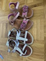 2 Pairs de Sandales cuir pointure 28