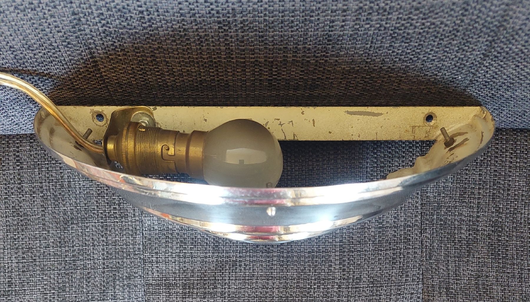 Lampade: Art-déco Wandlampe Chrome – Usato da Ipsach venduto da jpbo 1