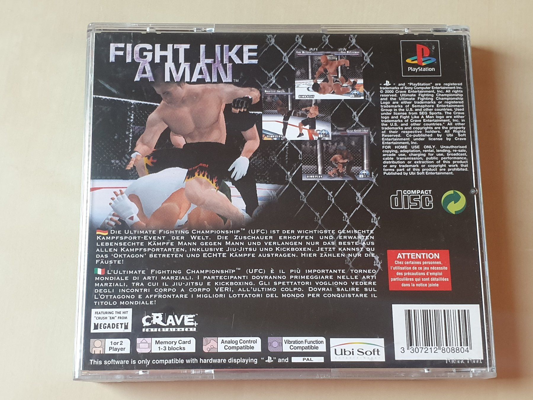 Sony Giochi: Ultimate Fighting Championship – Usato da Stansstad venduto da collectorsshop 1