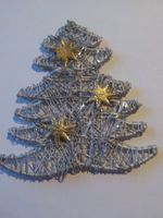 Weihnachtsbäum zum Aufhängen aus Draht (1)