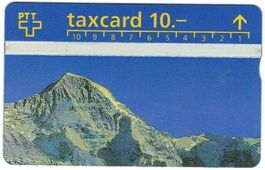 Taxcard P-25, 212E (S025.b) Mönch ungebraucht