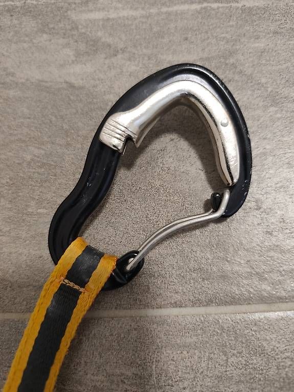 Attrezzatura da arrampicata: Express, Kletter Hilfe, PANIC Kong ca 40cm – Usato da Schangnau venduto da boedi02 2