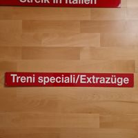 SBB Anzeigetafel Treni speciali