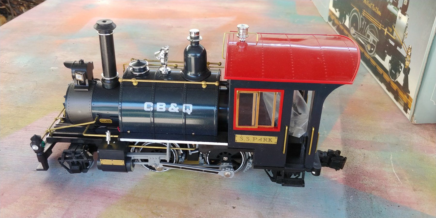 Modelleisenbahnen: REA Dampflok mit Wagen G – Gebraucht aus Waltenschwil von Ardnas007 2