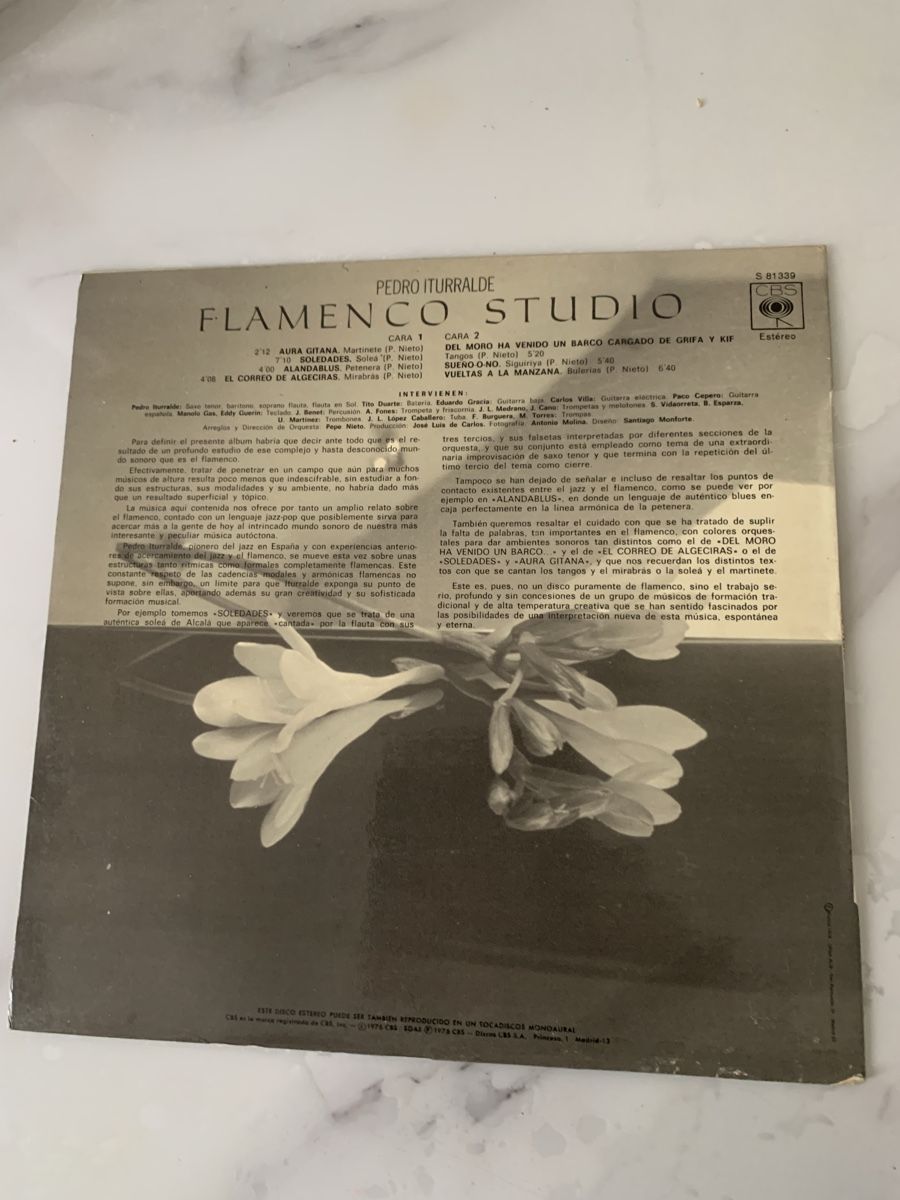 Dischi in vinile: Pedro Iturralde/ Flamenco Studio – Usato da lausanne venduto da Ccheche 3