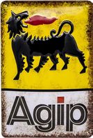 Agip Logo Schild 20x30cm