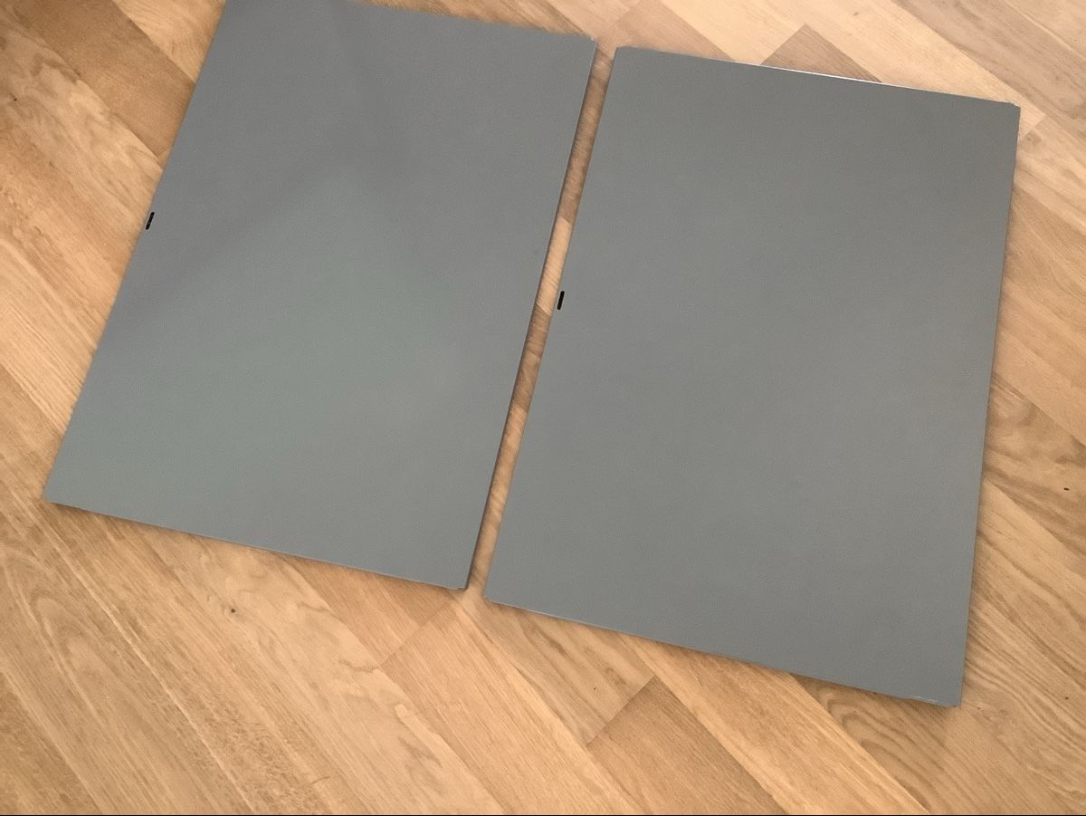 USM Pareti & Soffitti: USM Haller Bleche 50 x 70 grau – Usato da Horn venduto da nerocsl01 1
