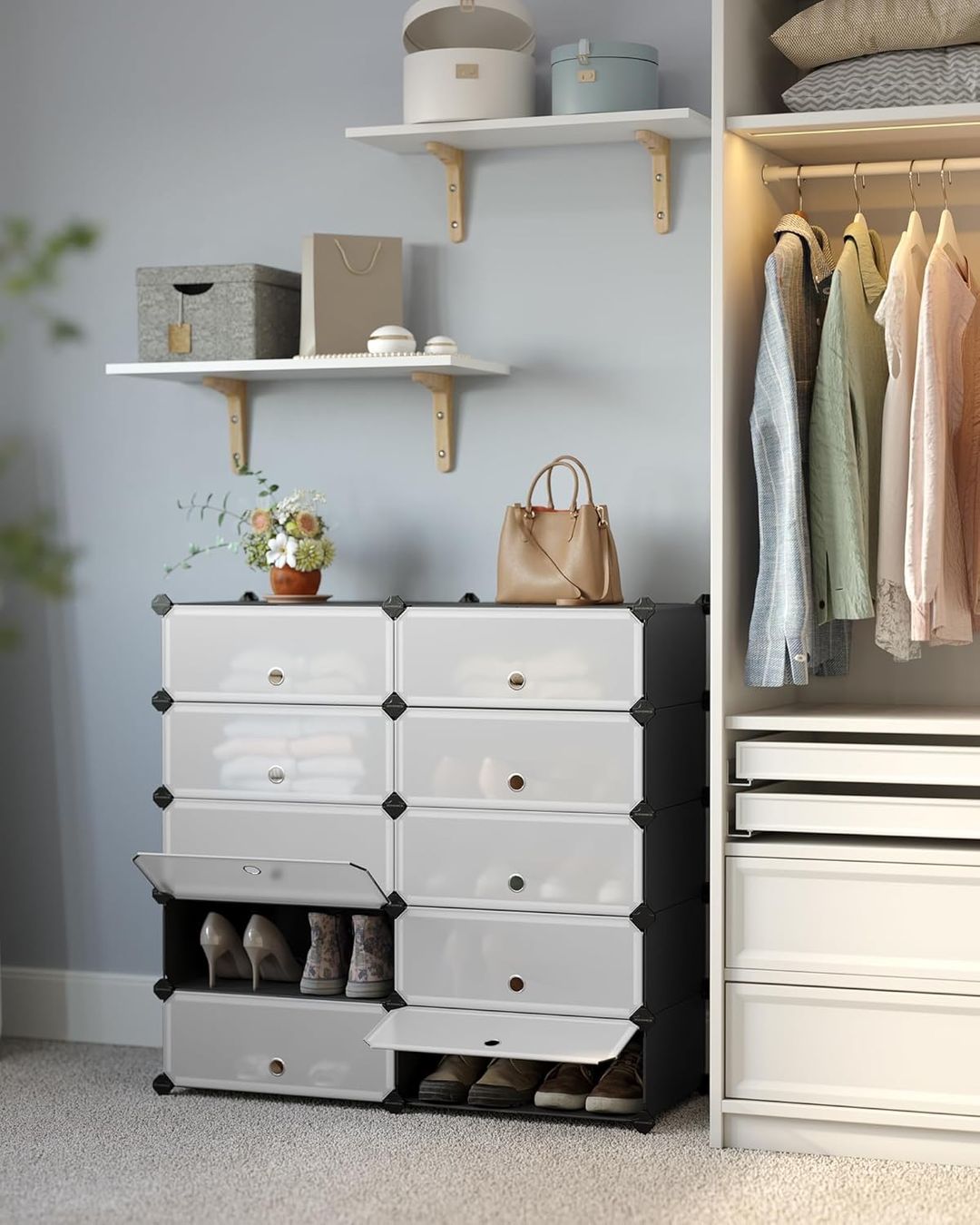 Scaffali: Schuhregal, Steckregal, Regalsystem, Schuh-Organizer – Nuovo e nell'imballaggio originale da Bülach venduto da StoreInShop.com 1