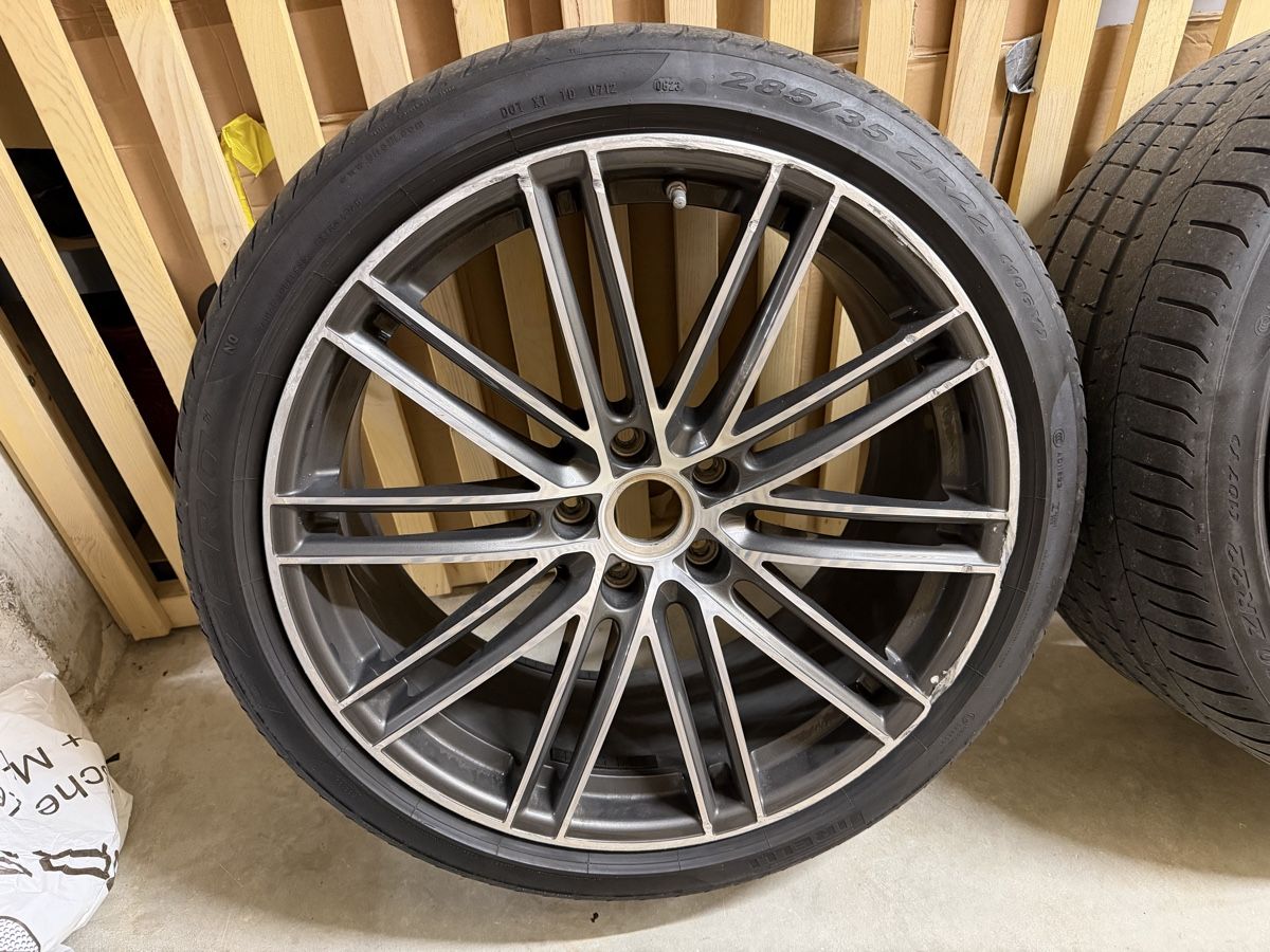 Porsche Felgen: Original 22 Zoll - Porsche Cayenne Turbo Coupé Felgen – Gebraucht aus Lotzwil von alt_b6tj 4
