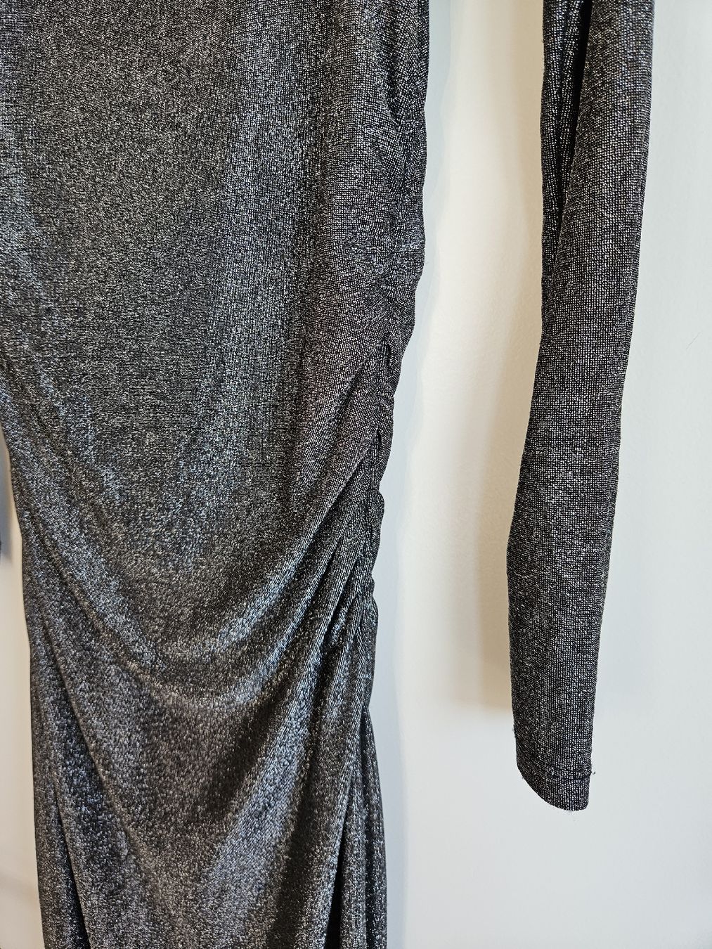 Vestiti: Silbernes /Metallic Glitzer- Kleid / Abendkleid – Usato da Ebikon venduto da SecondChance_byM 6