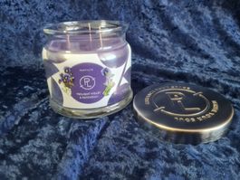 PartyLite - 3-Docht-Glas Twilight Violet + Patchouli