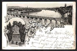 Litho Basel, Strassburger Denkmal, Total