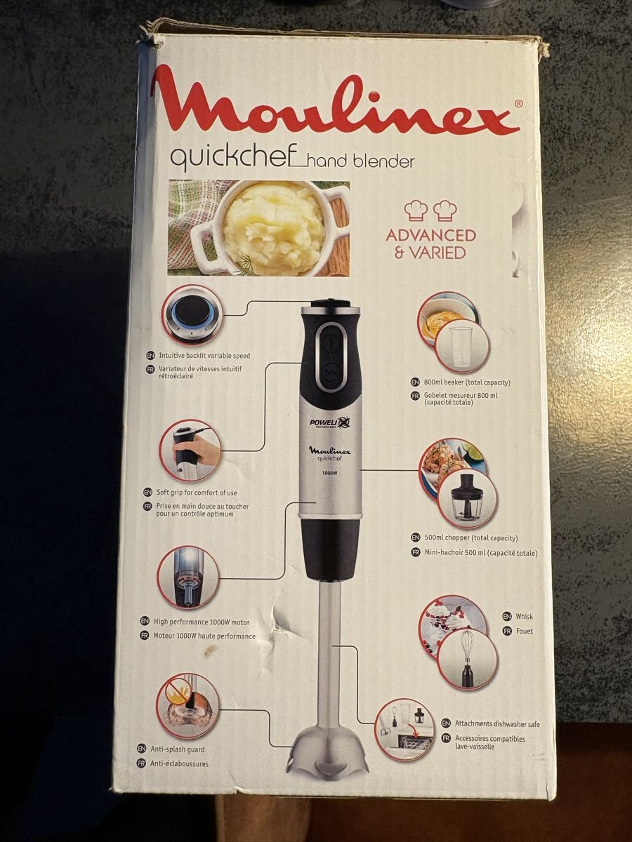 Moulinex Küchengeräte: Moulinex Qickchef Stabmixer – Gebraucht aus Zofingen von M4RI4 2