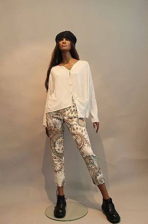 Airfield De Luxe Denim Designer Hose Gr.36