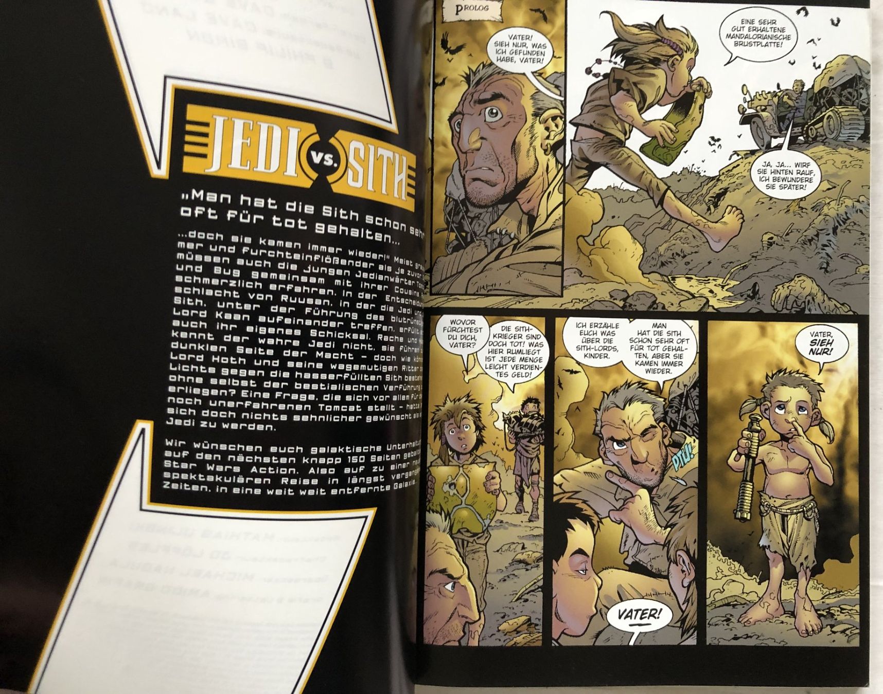 Fumetti: STAR WARS - Sonderband 9 - Jedi vs. Sith – Usato da Schaffhausen venduto da durruti 2