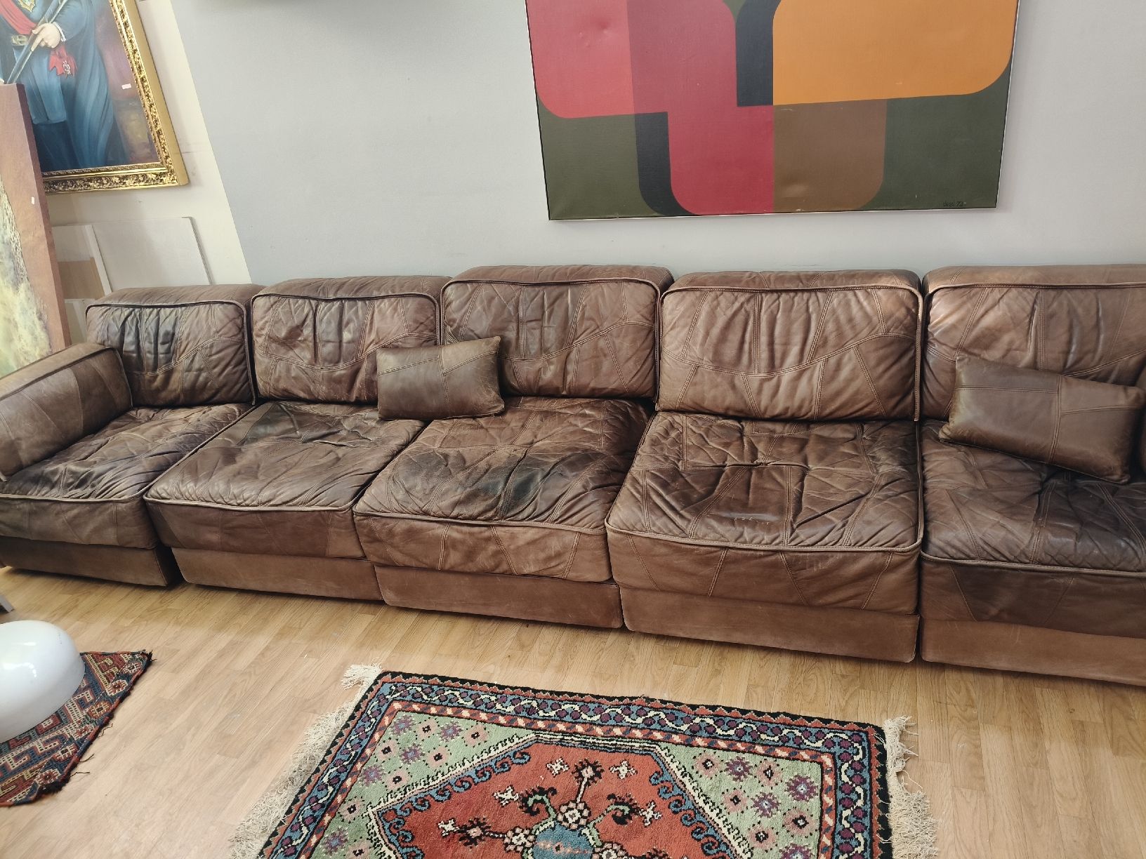 De Sede Sofas: DS-76 Ledersofa  – Gebraucht aus Zwingen von inf_2blh 6