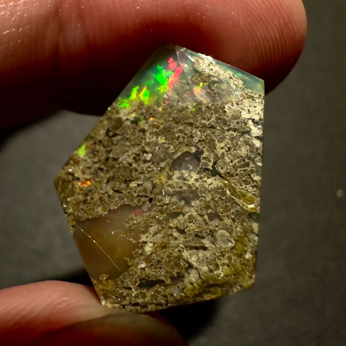 Pietre preziose: Natural Matrix Opal - 22 x 17 mm - 9.00 ct – Nuovo (secondo la descrizione) da Zürich venduto da Yoohooz 9