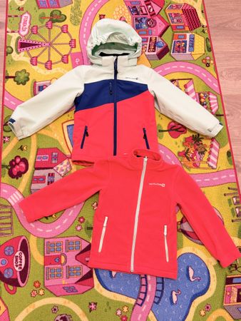 Trevolution Outdoorjacke, 2in1, Regenjacke und Fleece, 110