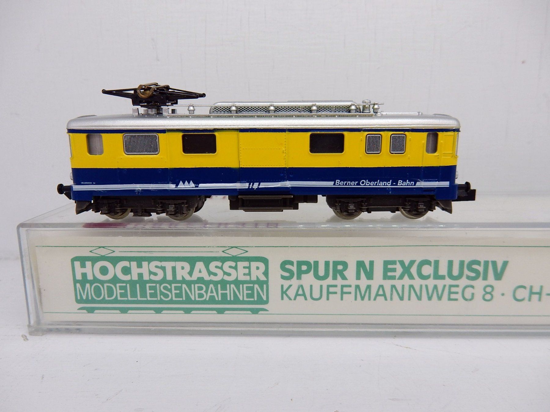 Modelleisenbahnen: N BOB "Berner-Oberland Bahn"  Motrice  De 4/4 – Gebraucht aus Locarno von Gudrun2 2