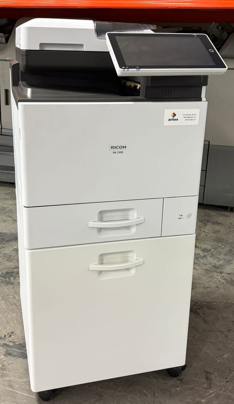 Ricoh Stampanti: Ricoh IMC400_2 – Usato da Dottikon venduto da ww.aritex.ch