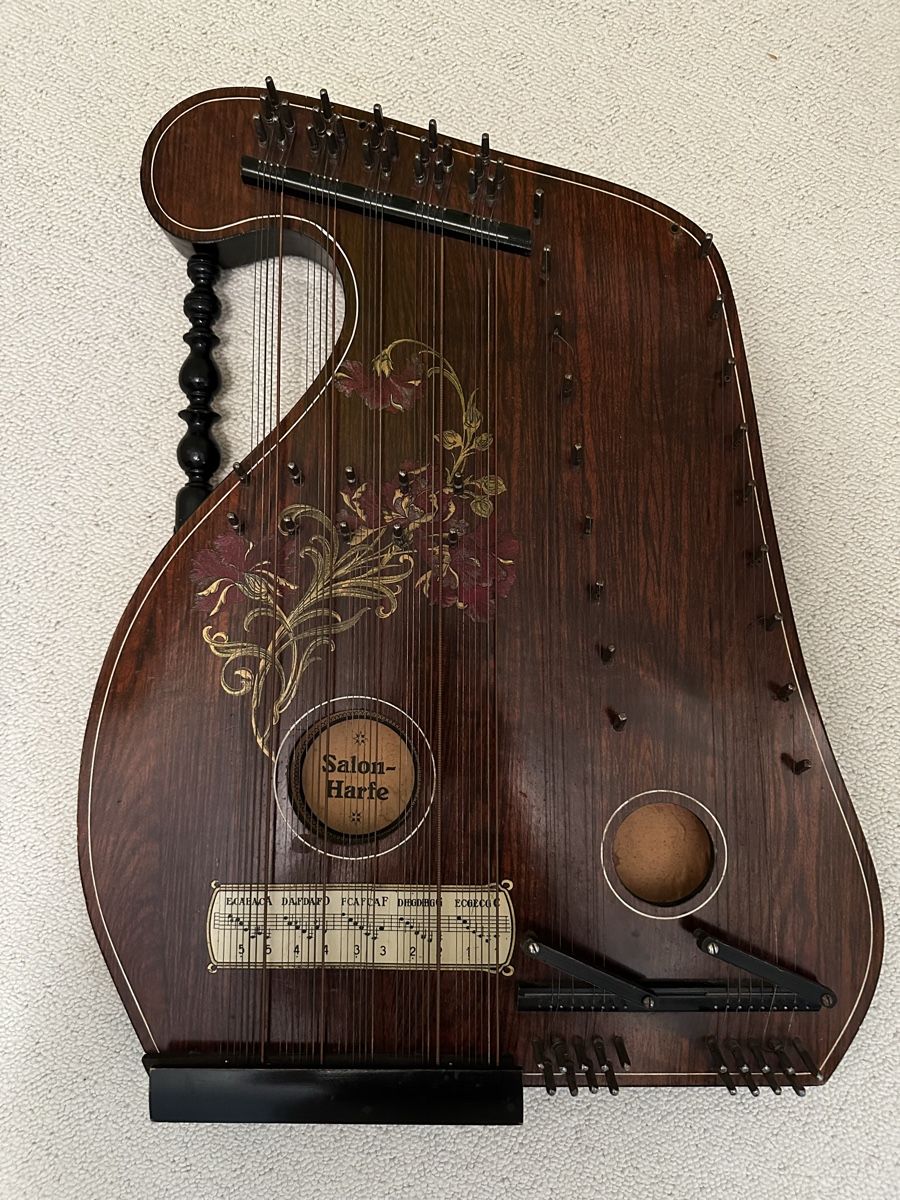 Strumenti musicali: Salon-Harfe Zither gebraucht – Usato da Bern venduto da AKATHA