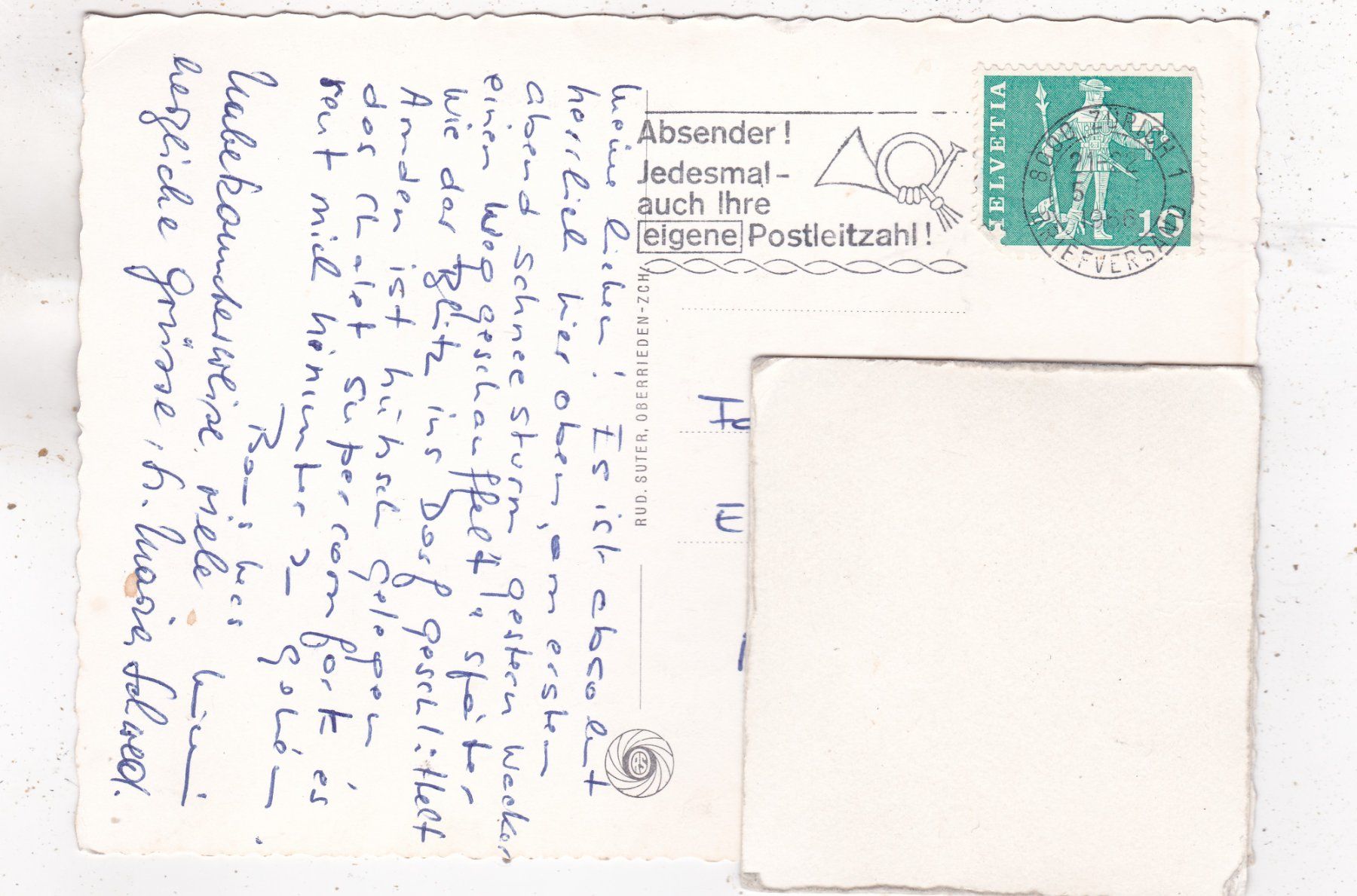 Ansichtskarten: Amden 1966 – Gebraucht aus Herisau von Lisegrat2008 1
