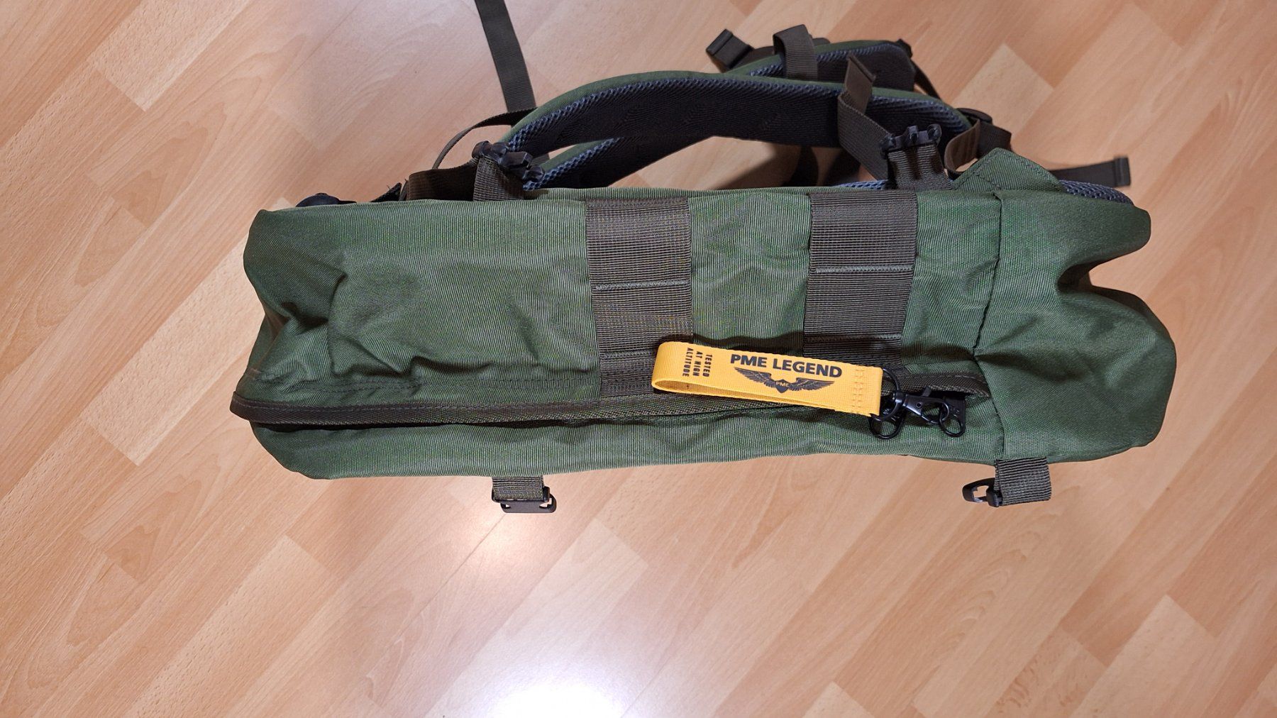 Taschen: Robuster PME Legend Rucksack grün – Neu und originalverpackt aus Langnau am Albis von Sihl15 3