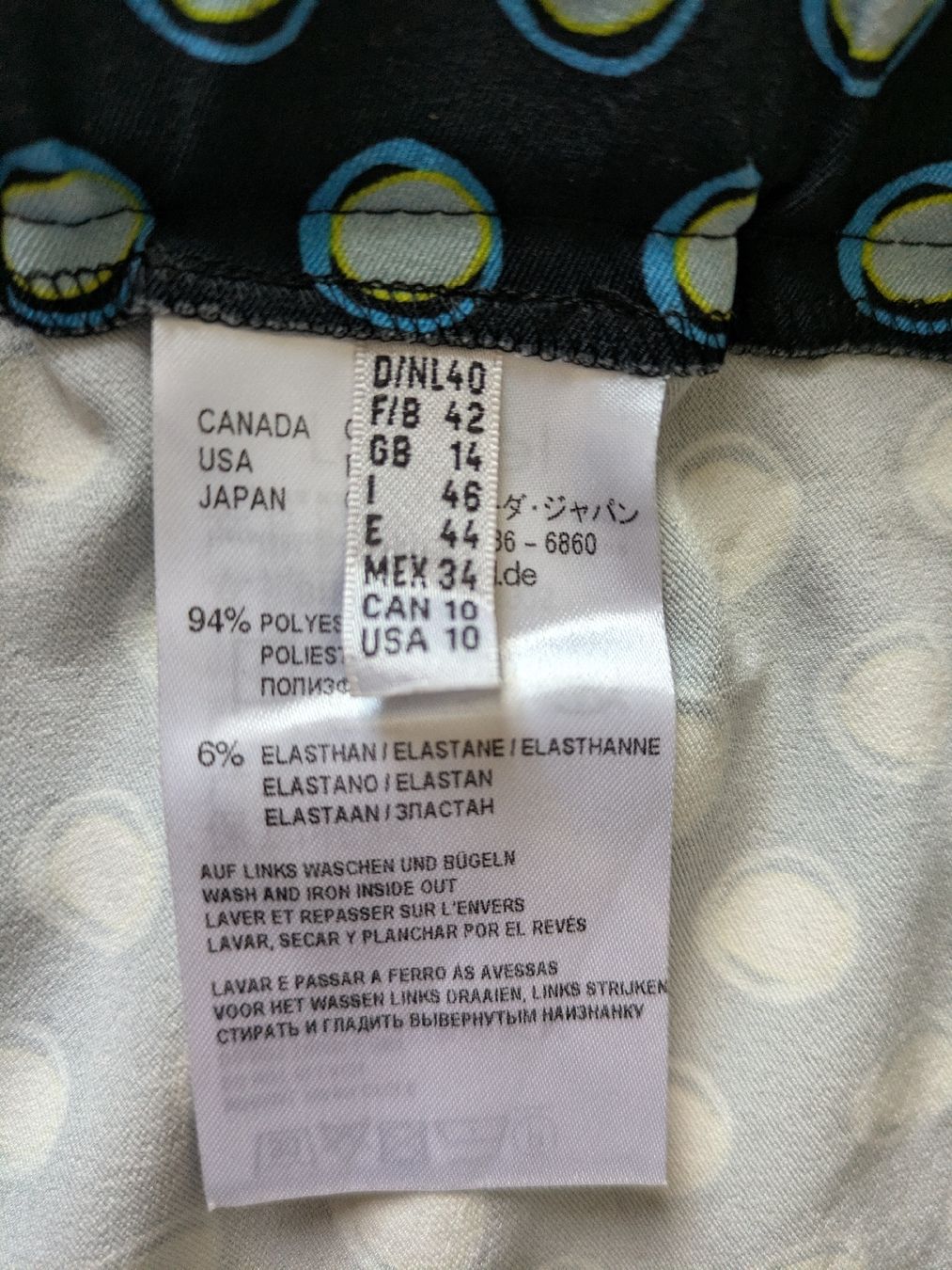 Pantaloni: Laurel Stoffhose dunkelblau gemustert Gr. 40 neu – Nuovo (secondo la descrizione) da Rieden AG venduto da juliarieden 2