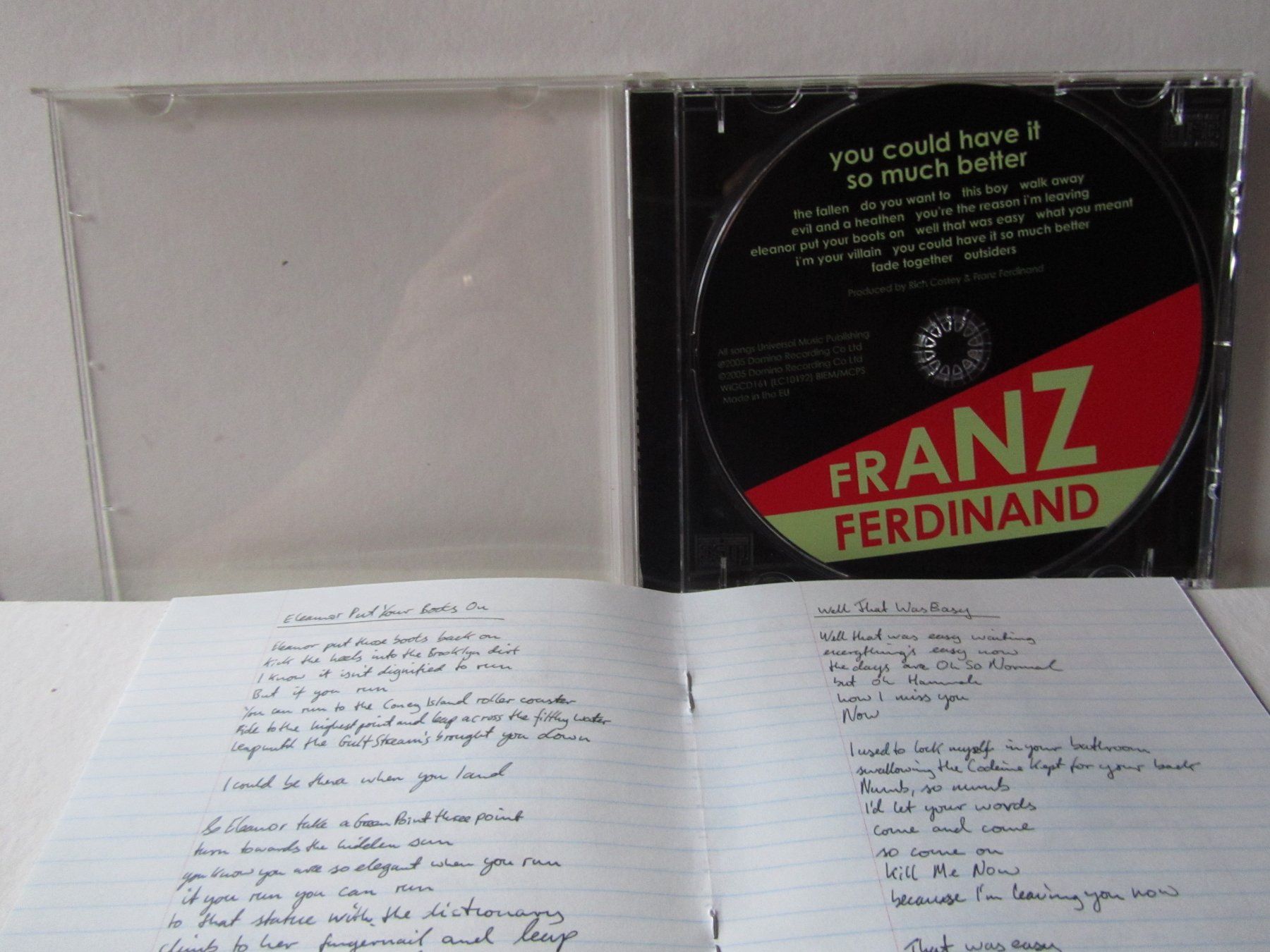 CD: Franz Ferdinand, CD, you could have it so much better – Usato da Weiningen ZH venduto da dietsch57 2