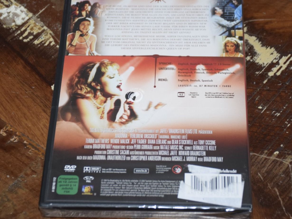 Alle DVDs: DVD Madonna - Verlorene Unschuld neu – Neu und originalverpackt aus Wetzikon ZH von Wetzicardo25 1