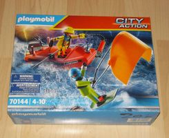 Playmobil Kitesurfer-Rettung mit Boot CITY ACTION 70144