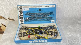 Märklin Doppelte Kreuzungsweiche 5128 H0 M Gleis