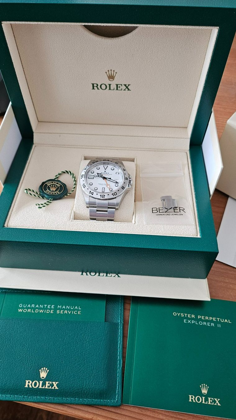 Rolex Orologi: Rolex Explorer 2 226570 JG 2023 Full Set – Usato da Uitikon Waldegg venduto da hddinu 7