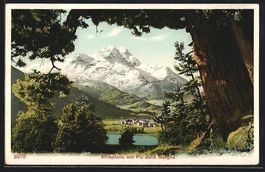 Silvaplana, Panorama mit Piz della Margn