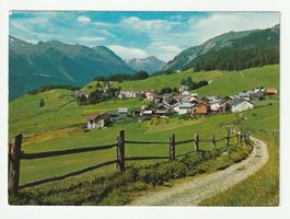 AK Fetan  / Ftan ob Schuls, Panorama von Bergdorf