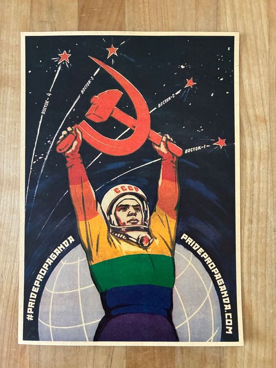 Posters & Illustrations: Retro Poster Set UdSSR - Vintage Wanddeko Sowjetunion – Neuf (Voir description) à Zürich par tersus1981 7