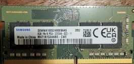 Samsung Arbeitsspeicher 8GB DDR4 3200MHz gebraucht