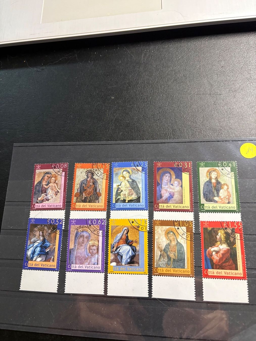 Alle Briefmarken: Vatikan – Gebraucht aus Herzogenbuchsee von Hebu6