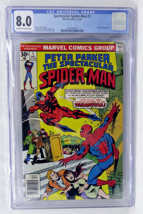 SPECTACULAR SPIDER-MAN #1 🔑 KEY ISSUE BUSCEMA MARVEL 1976 (Neu und ...