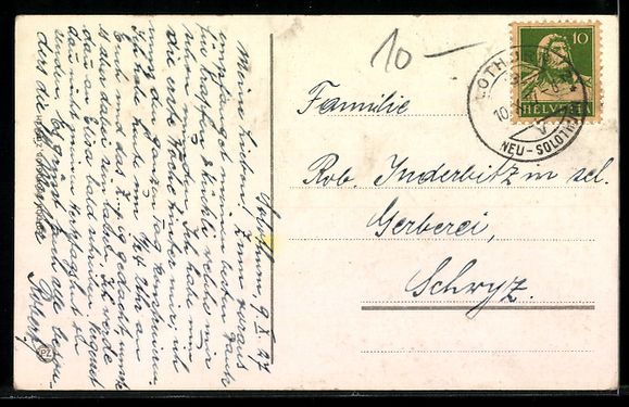 Cartes postales: Solothurn, Kunstmuseum und Konzerthalle – D'occasion à Berlin par bartko-reher 1