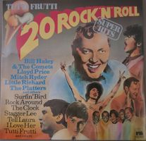 Various LP – Tutti Frutti - 20 Rock 'N' Roll Superhits (neu)
